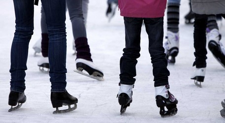 Skating and Swimming at the Leisure Centre